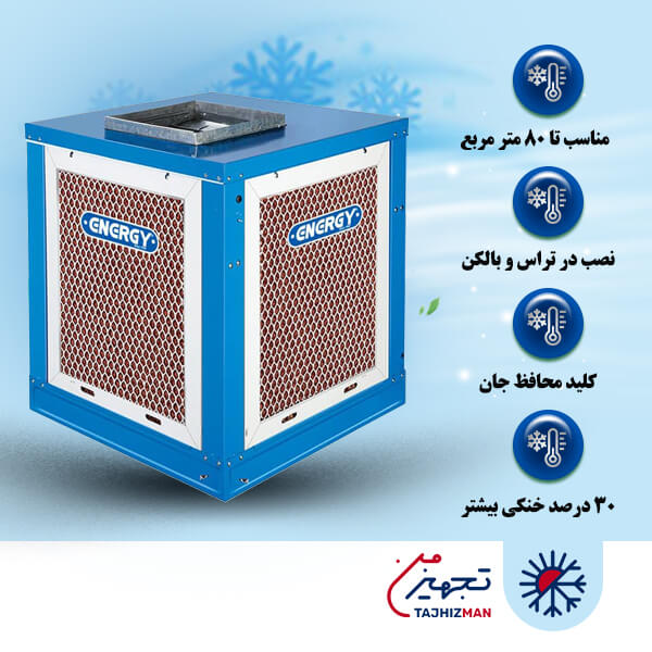 کولر سلولزی 3800 انرژی مدل بالازن