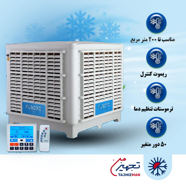 کولر آبی سلولزی پلیمری پایین زن 15000 نیرو تهویه البرز