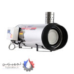 جت‌هیتر دوگانه سوز ‌دودکش‌دار نیرو تهویه البرز مدل QED-110