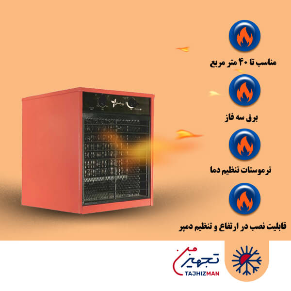 هیتر برقی 150 مهیاسان مدل MEH150