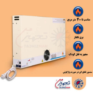 هیتر برقی طرح رادیاتور 3000 فول آپشن الوند