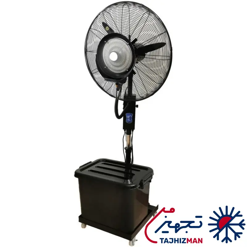 پنکه مه پاش 65 سانت مدل مخزن دار ایستاده