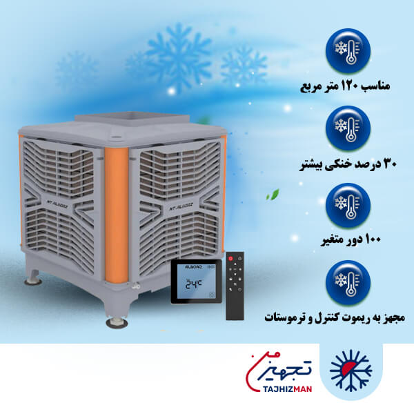 کولر سلولزی پلیمری بالازن 6500 نیرو تهویه البرز