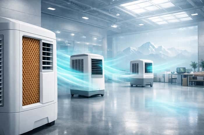 نیرو تهویه البرز؛ راهنمای آشنایی با کولرهای سلولزی و پلیمری این برند