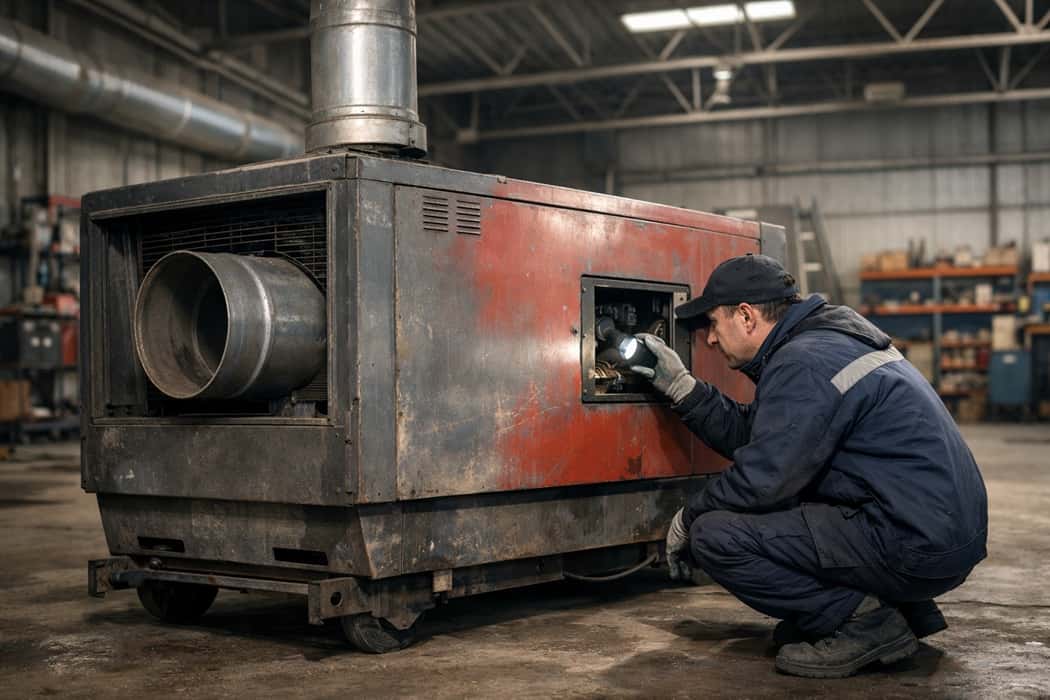 راهنمای خرید بخاری کارگاهی دست‌دوم؛ چگونه ریسک را کنترل کنیم؟