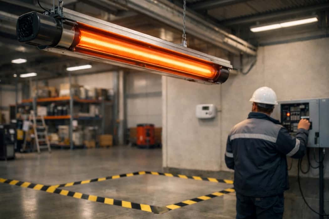 ایمنی در استفاده از هیتر تابشی؛ اصول ضروری برای محیط‌های خانگی و صنعتی