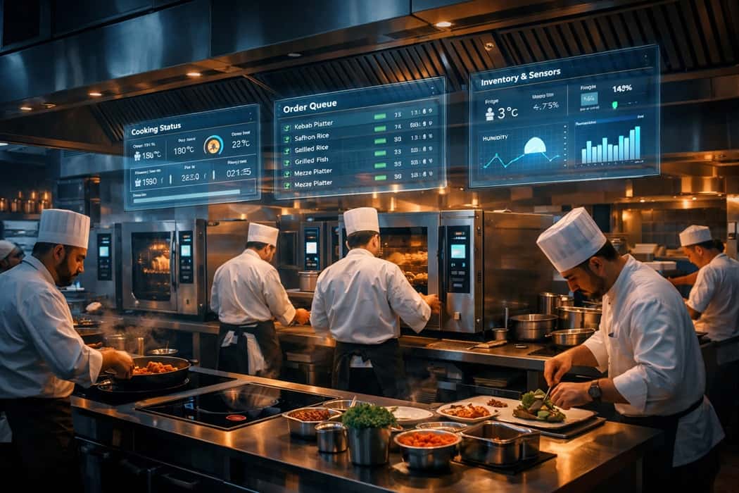ترندهای داغ تجهیزات آشپزخانه صنعتی ۲۰۲۶؛ از AI تا صرفه‌جویی برق