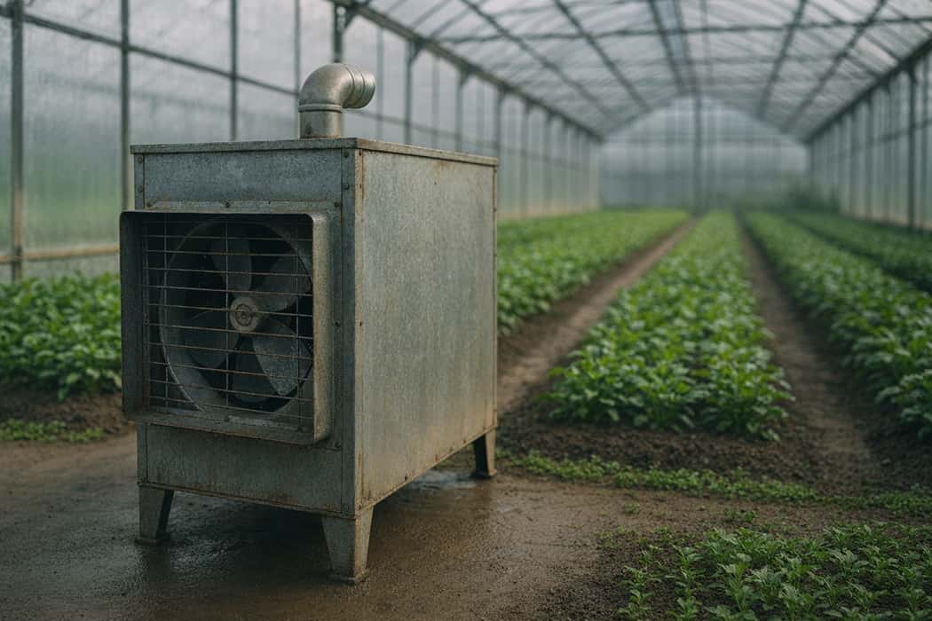 هیتر گلخانه دست دوم؛ راهنمای بررسی، انتخاب و خرید مطمئن