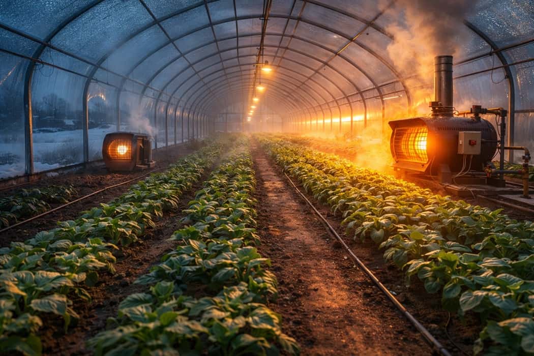 ظرفیت هیتر گلخانه ای؛ مبنای طراحی گرمایش استاندارد