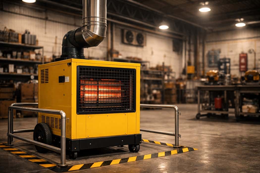 نکات ایمنی استفاده از بخاری کارگاهی