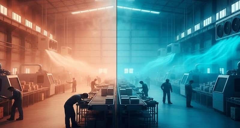 کاربرد کولر سلولزی در سوله صنعتی؛ راهنمای کامل انتخاب و اجرا