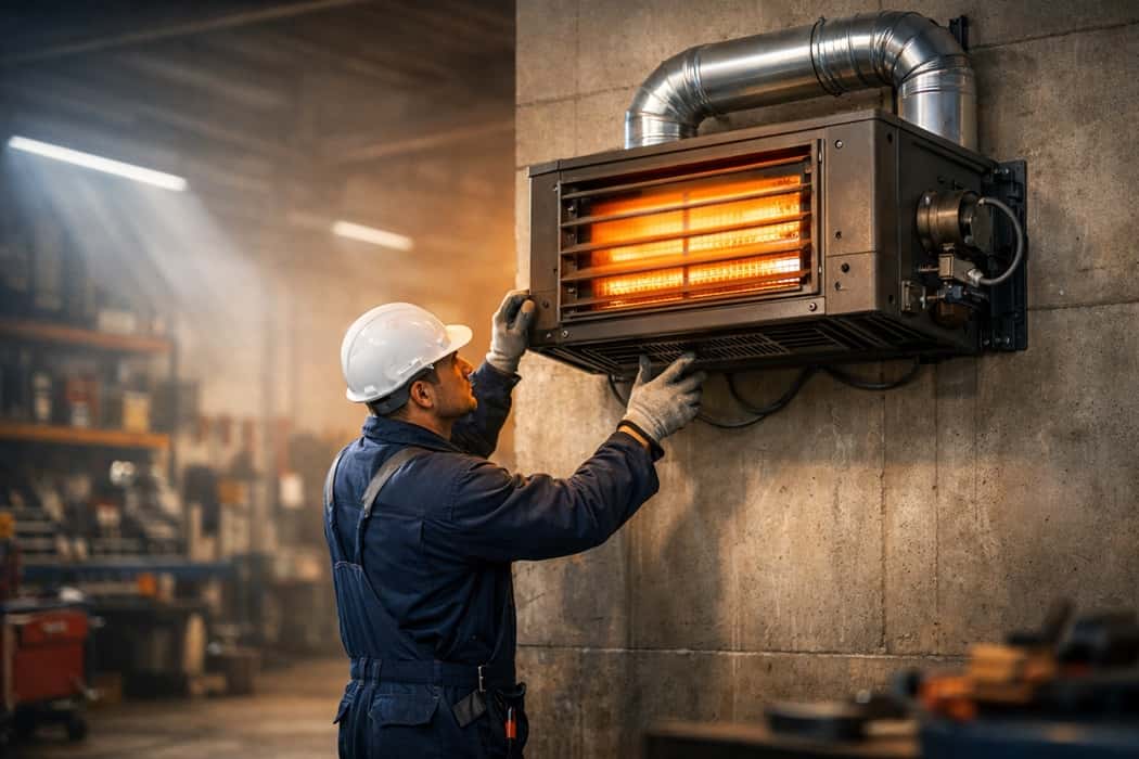 نگهداری و سرویس دوره‌ای بخاری کارگاهی؛ راهنمای ایمنی و بهره‌وری در محیط‌های صنعتی