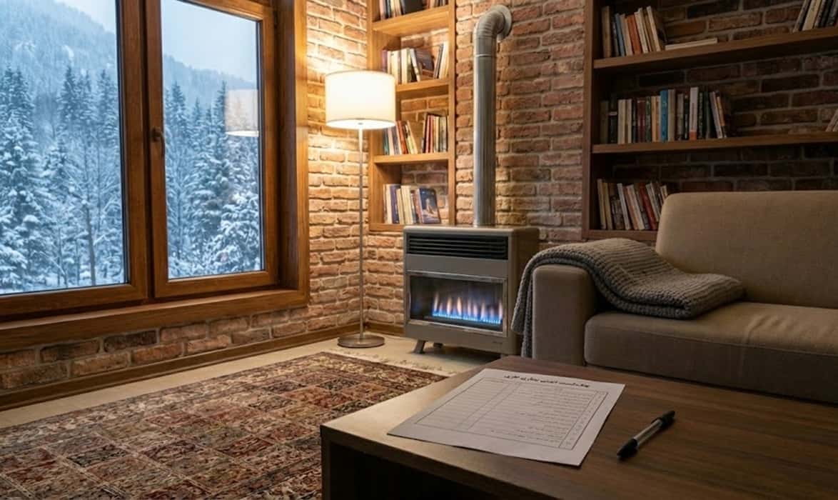 چک لیست ایمنی استفاده از هیتر گازی در منازل؛ راهنمای کامل خانواده‌ها