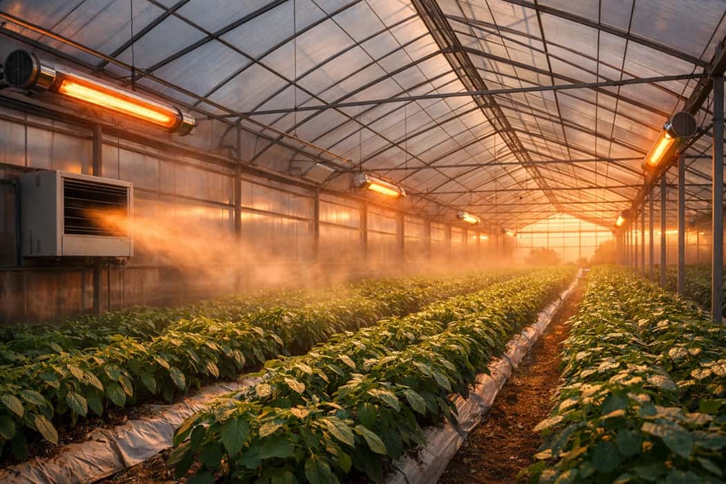 انواع هیتر گلخانه؛ راهنمای انتخاب سیستم گرمایش مناسب