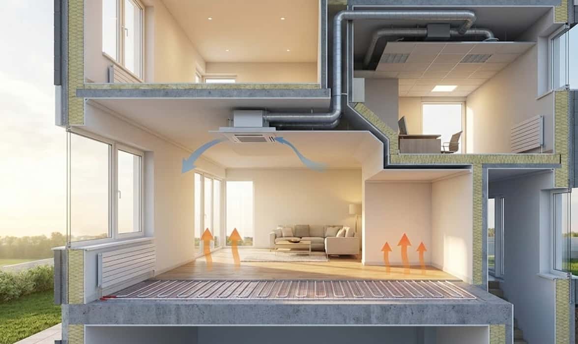 بهینه‌سازی مصرف انرژی سیستم‌های گرمایشی و سرمایشی