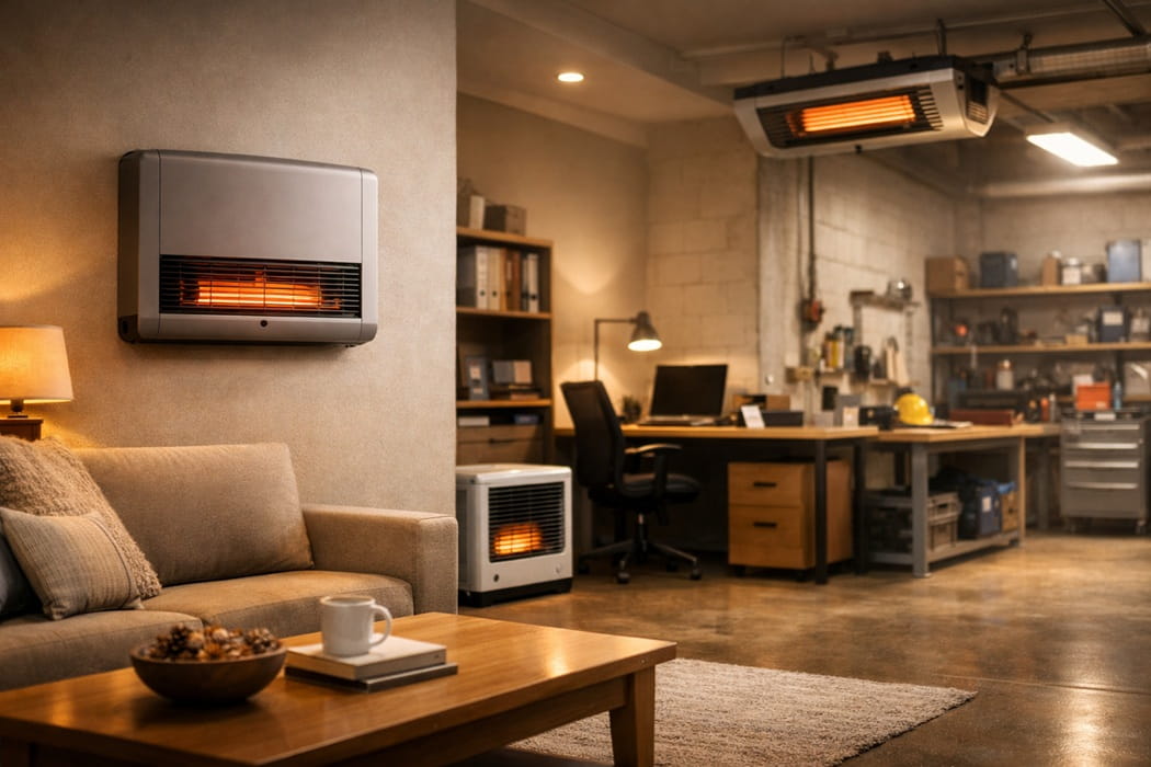 راهنمای انتخاب هیتر گازی مناسب برای فضاهای مختلف