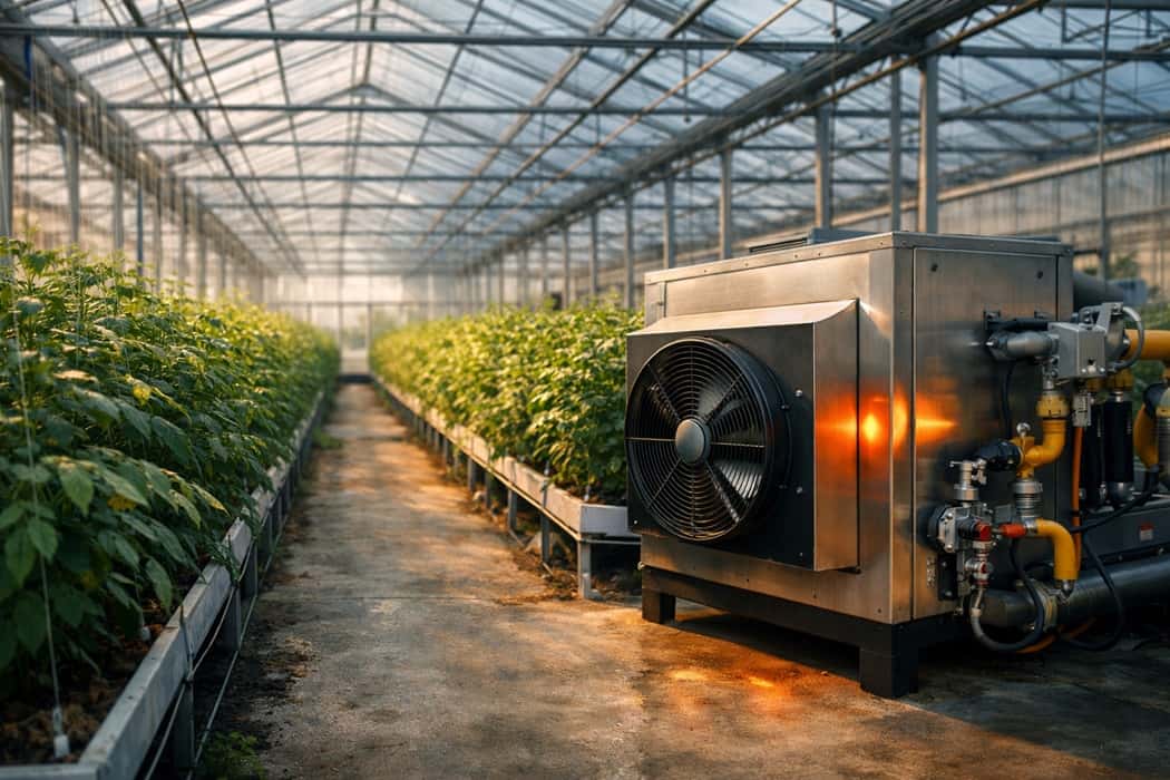 قیمت هیتر گلخانه ای؛ راهنمای انتخاب به‌صرفه برای متراژهای مختلف گلخانه