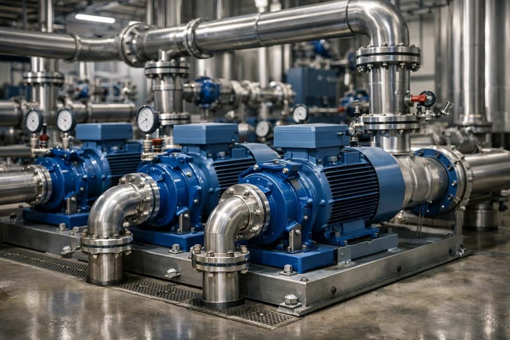 راهنمای خرید پمپ آب صنعتی؛ از انتخاب تا بهره‌برداری بهینه