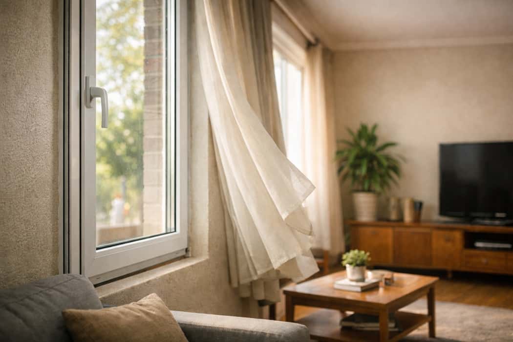 درزگیری پنجره جلوگیری از هدررفت هوای خنک