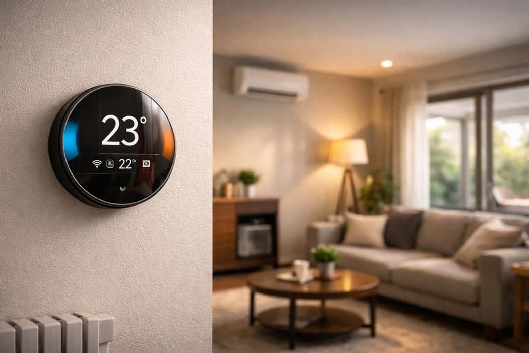 ترموستات هوشمند و مدیریت دما؛ کنترل دقیق آسایش و مصرف انرژی