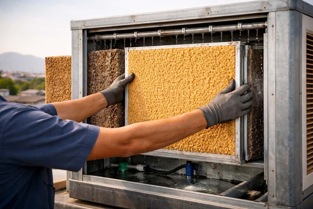 تعویض پوشال کولر آبی؛ راهنمای اصولی برای خنک‌کنندگی بهتر