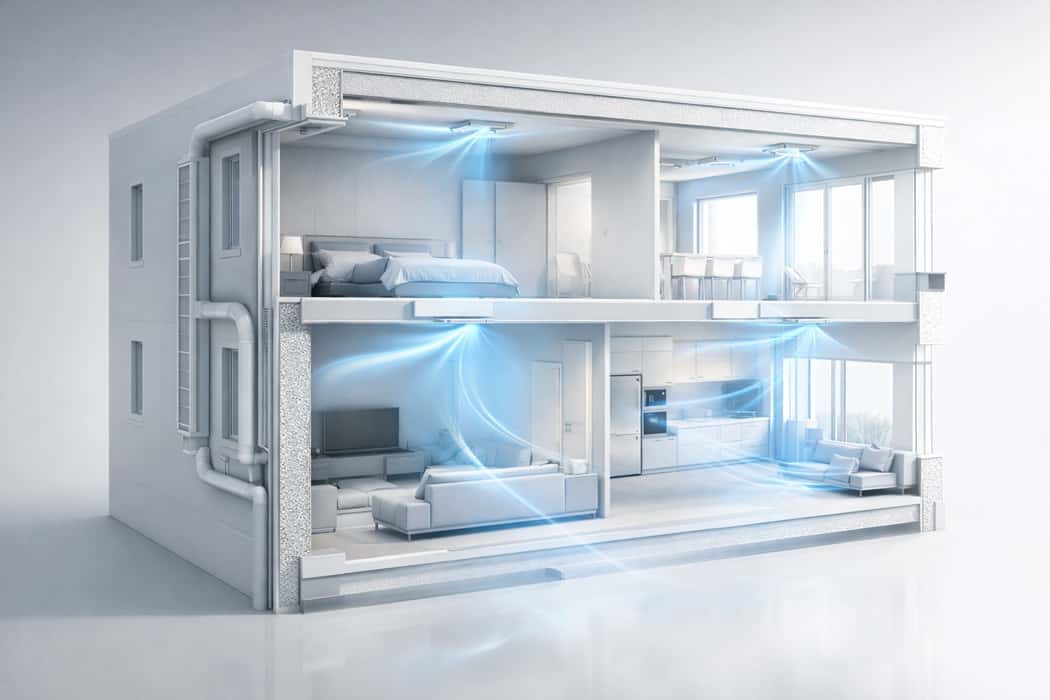 محاسبه ظرفیت سرمایش ساختمان؛ راهنمای دقیق انتخاب توان مناسب سیستم